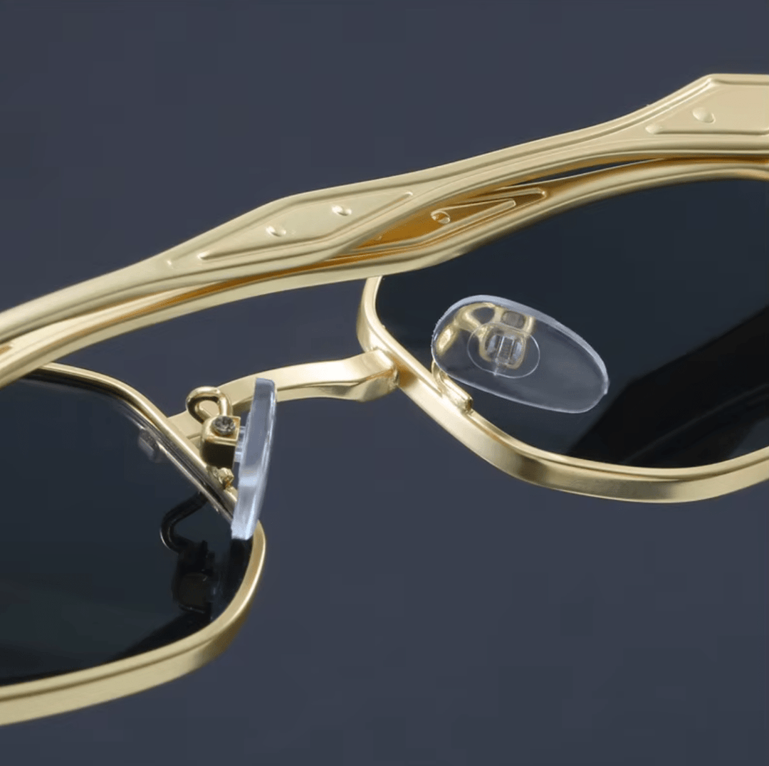 Elior Etched Metal Sunglasses - Weston Fletcher