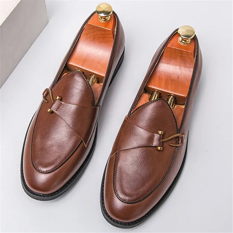 Ellingham Vintage Leather Loafers - Weston Fletcher