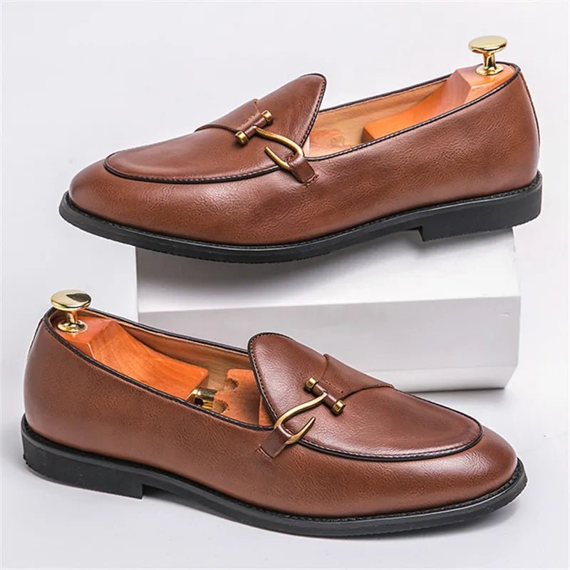 Ellingham Vintage Leather Loafers - Weston Fletcher