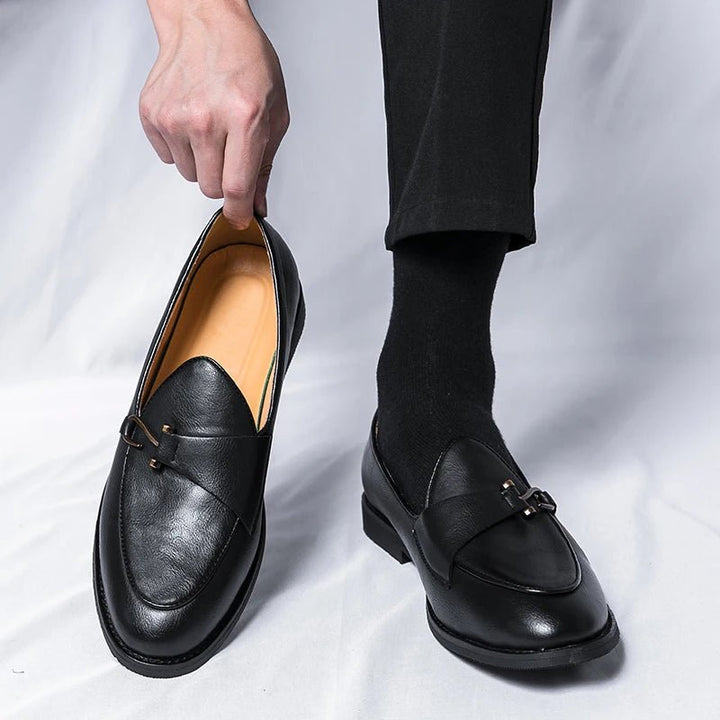 Ellingham Vintage Leather Loafers - Weston Fletcher