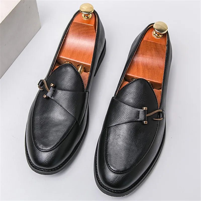 Ellingham Vintage Leather Loafers - Weston Fletcher