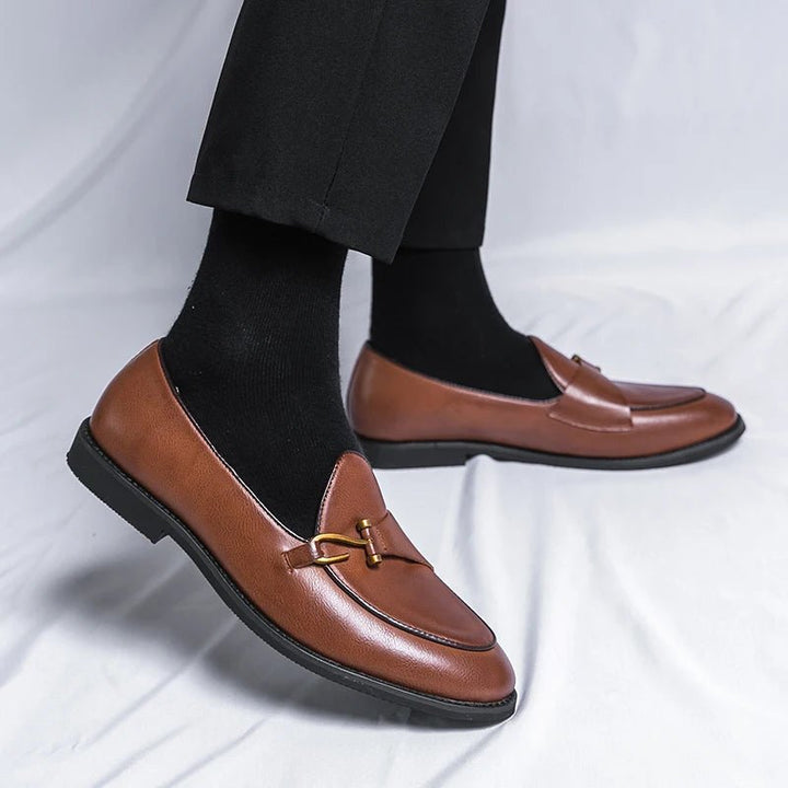 Ellingham Vintage Leather Loafers - Weston Fletcher