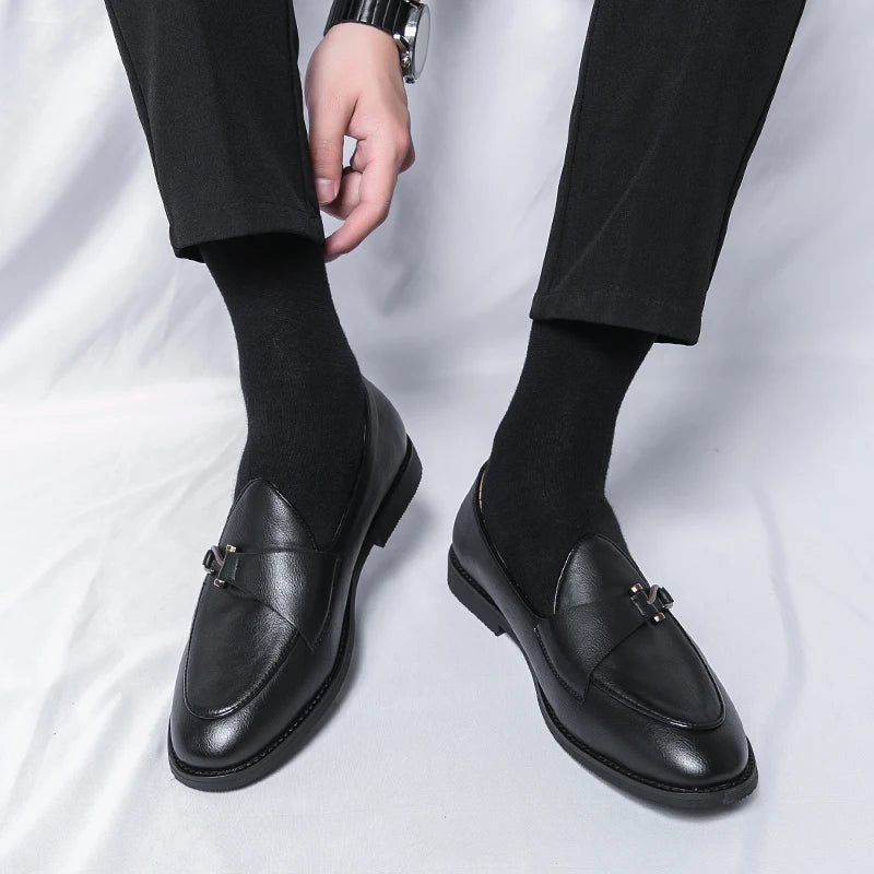 Ellingham Vintage Leather Loafers - Weston Fletcher