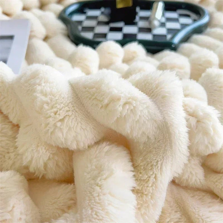 Elysian Rabbit Fur Blanket - Weston Fletcher