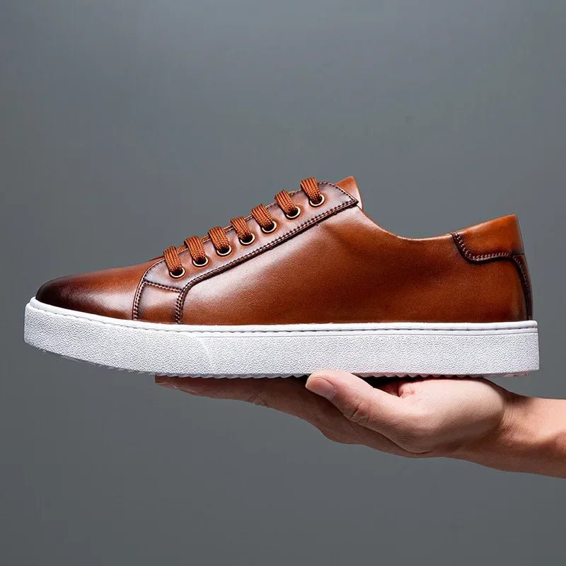 Emiliano Genuine Leather Sneakers - Weston Fletcher