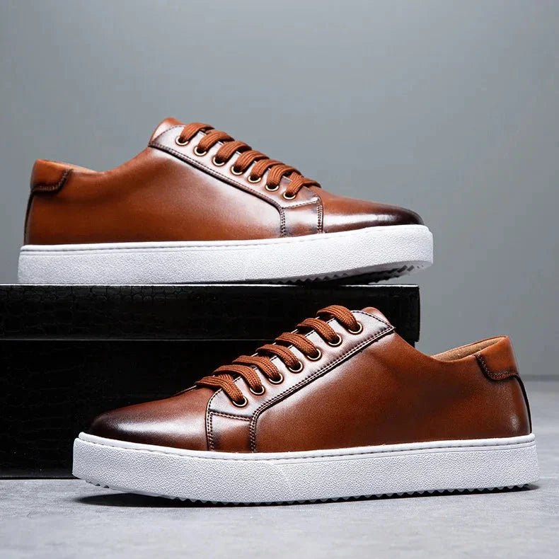 Emiliano Genuine Leather Sneakers - Weston Fletcher
