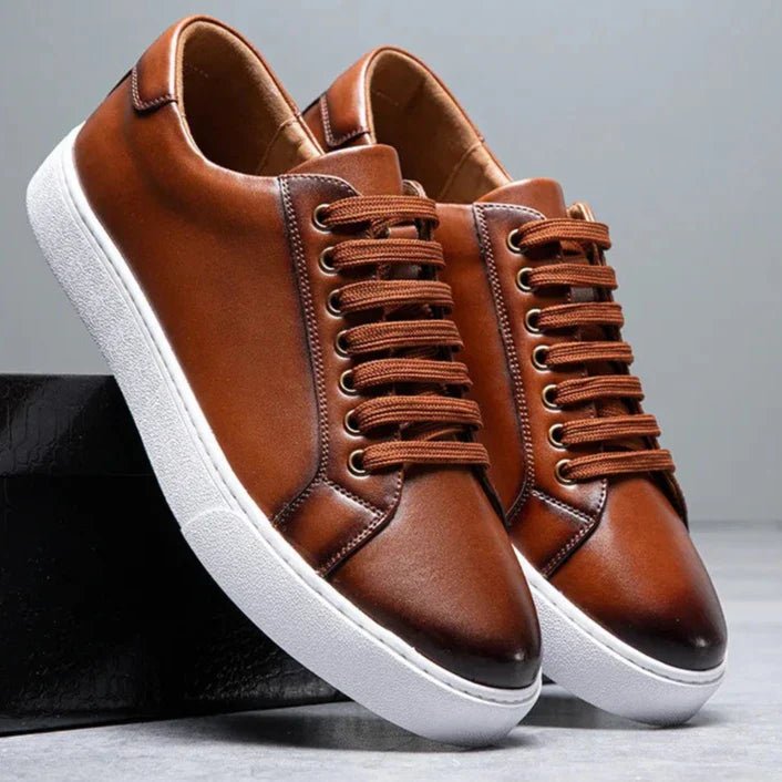 Emiliano Genuine Leather Sneakers - Weston Fletcher