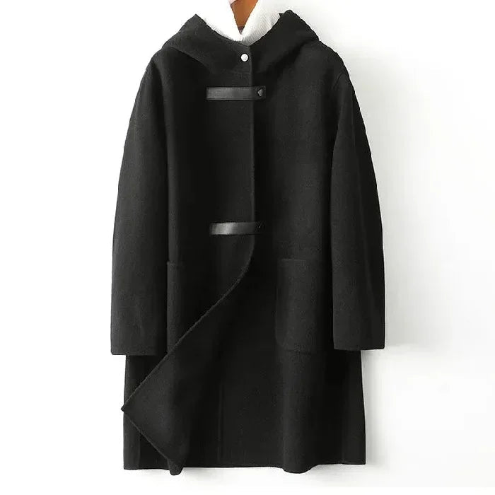 Emoria Porter Hooded Wool Overcoat - Weston Fletcher