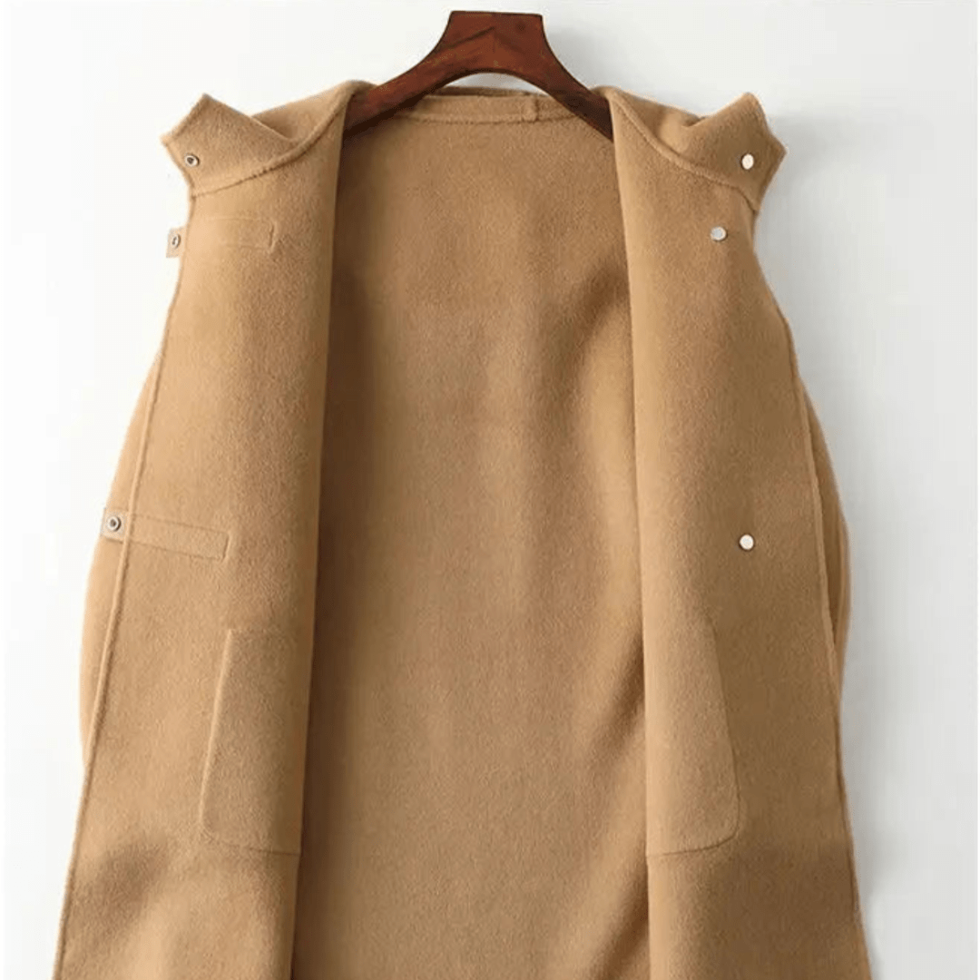 Emoria Porter Hooded Wool Overcoat - Weston Fletcher