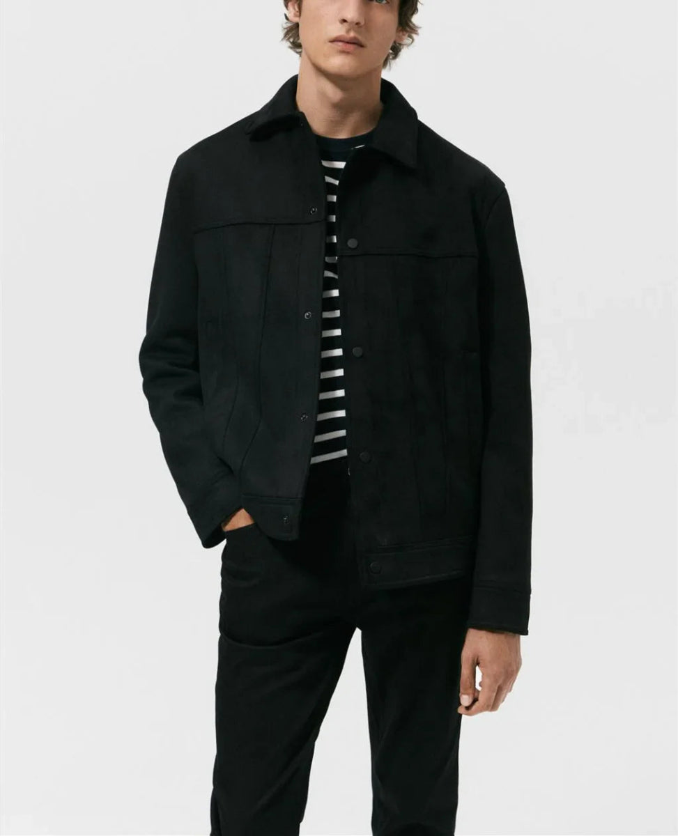 Erwan Suede Jacket - Weston Fletcher