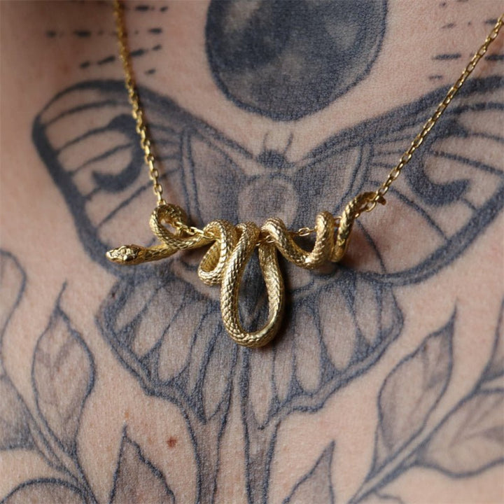 Ezareth Twisted Fang Necklace - Weston Fletcher