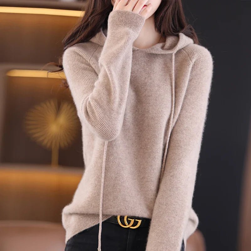 Fiona 100% Merino Wool Hoodie - Weston Fletcher