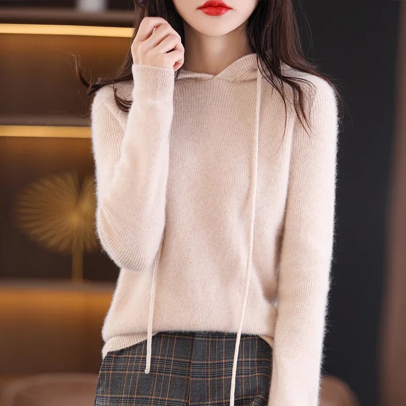 Fiona 100% Merino Wool Hoodie - Weston Fletcher