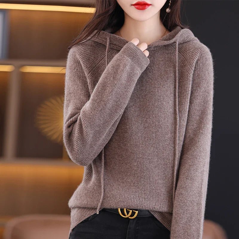Fiona 100% Merino Wool Hoodie - Weston Fletcher