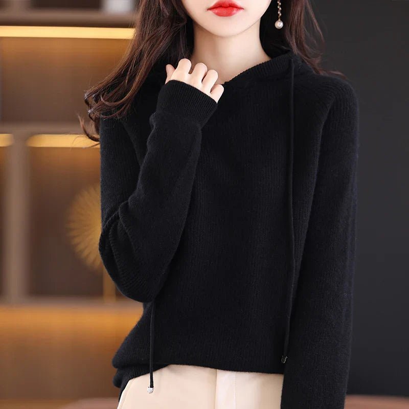 Fiona 100% Merino Wool Hoodie - Weston Fletcher