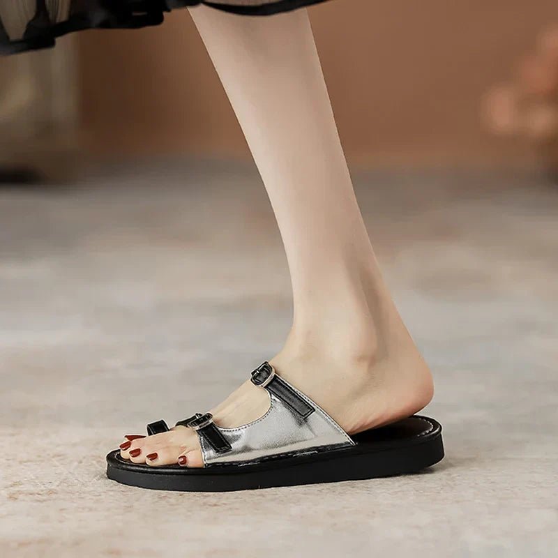 Florence Side Panel Flats - Weston Fletcher