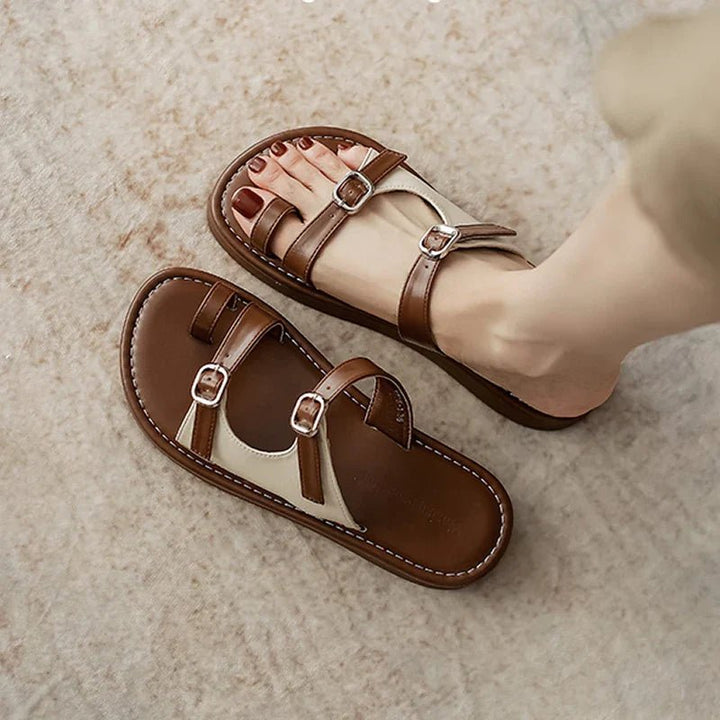 Florence Side Panel Flats - Weston Fletcher