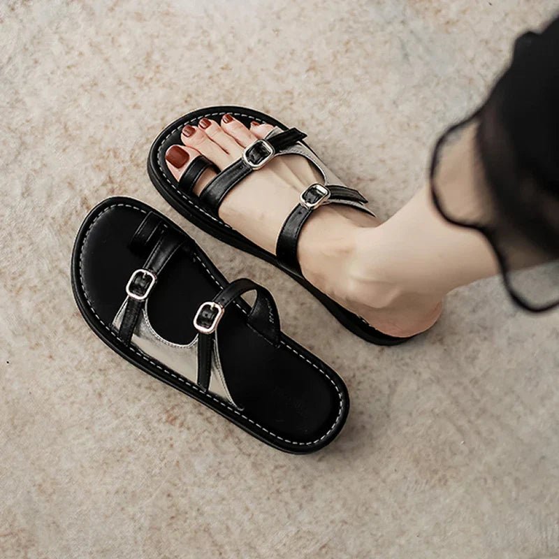 Florence Side Panel Flats - Weston Fletcher