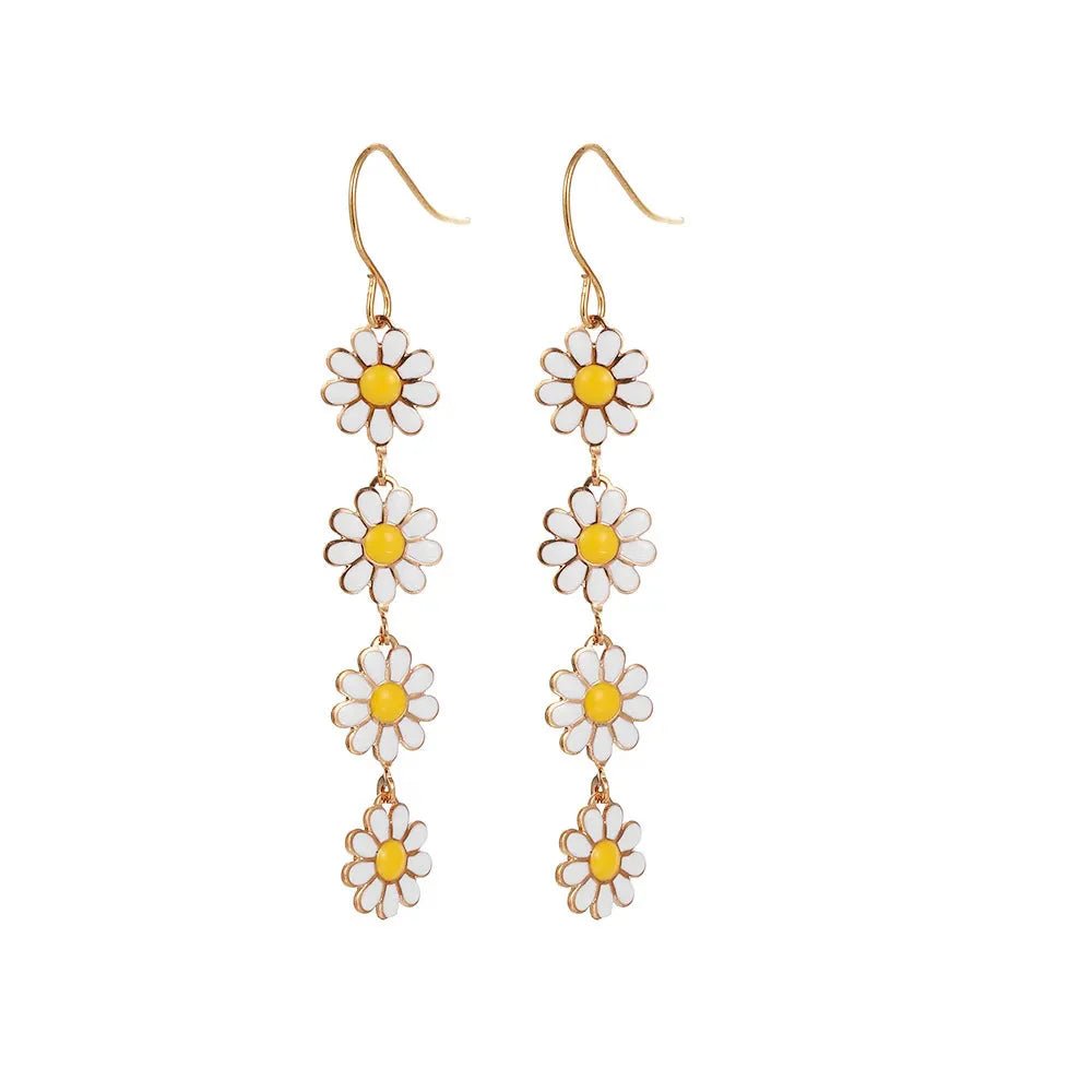 Florisse Daisy Dangle Earrings - Weston Fletcher