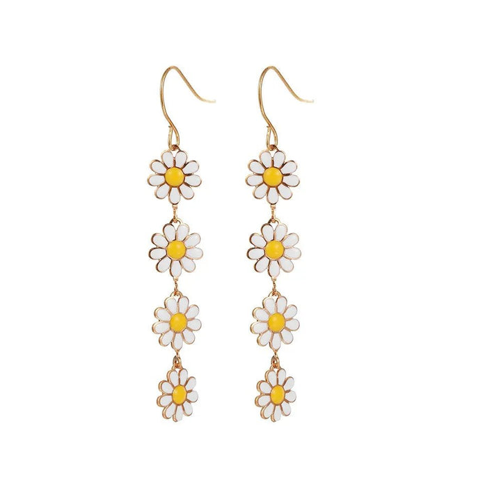 Florisse Daisy Dangle Earrings - Weston Fletcher