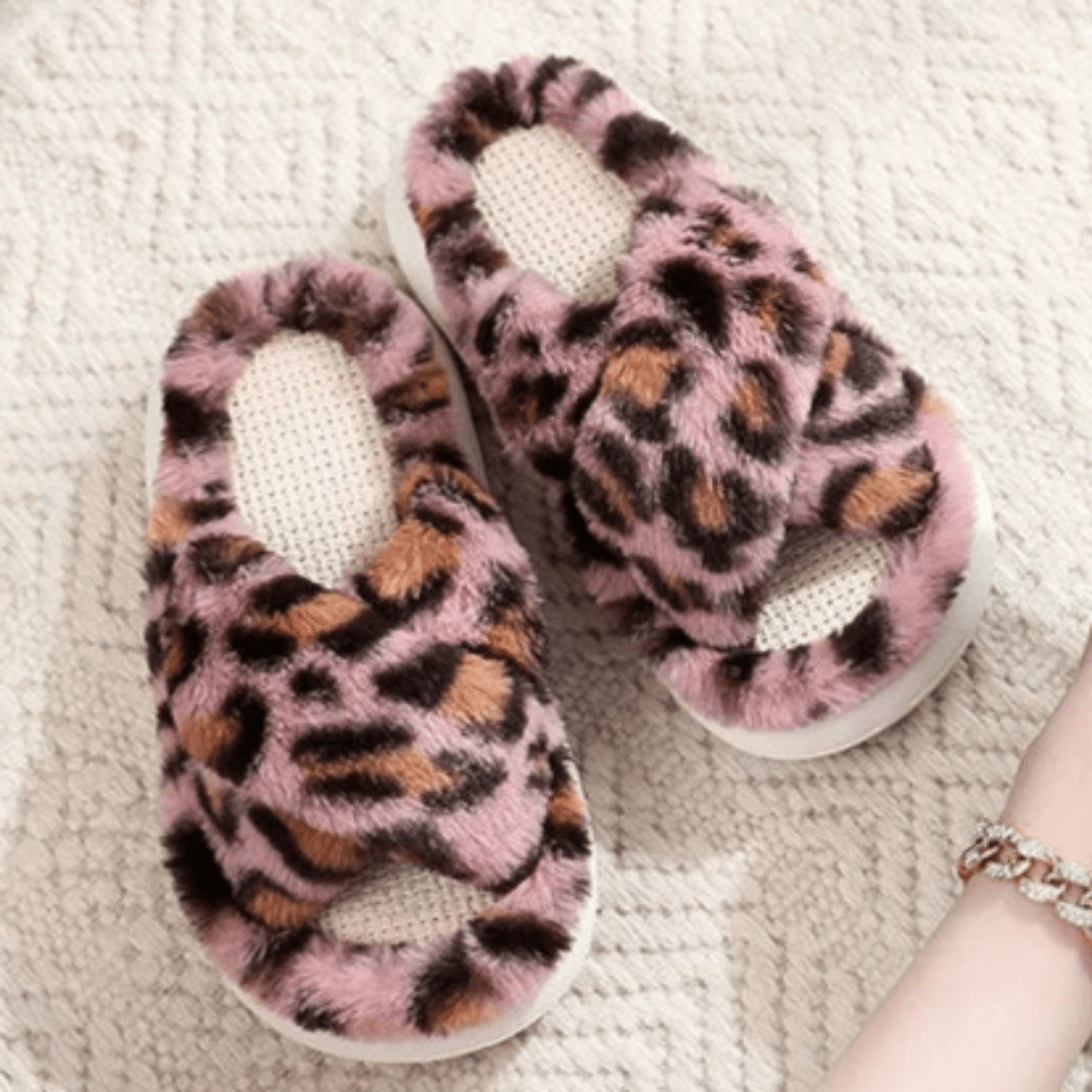 Flouffa Plush Anti - Slip Slides - Weston Fletcher