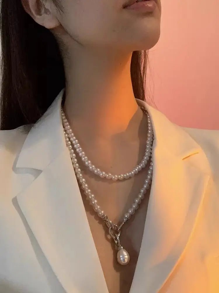 Glam Statement Pearl Sache - Weston Fletcher