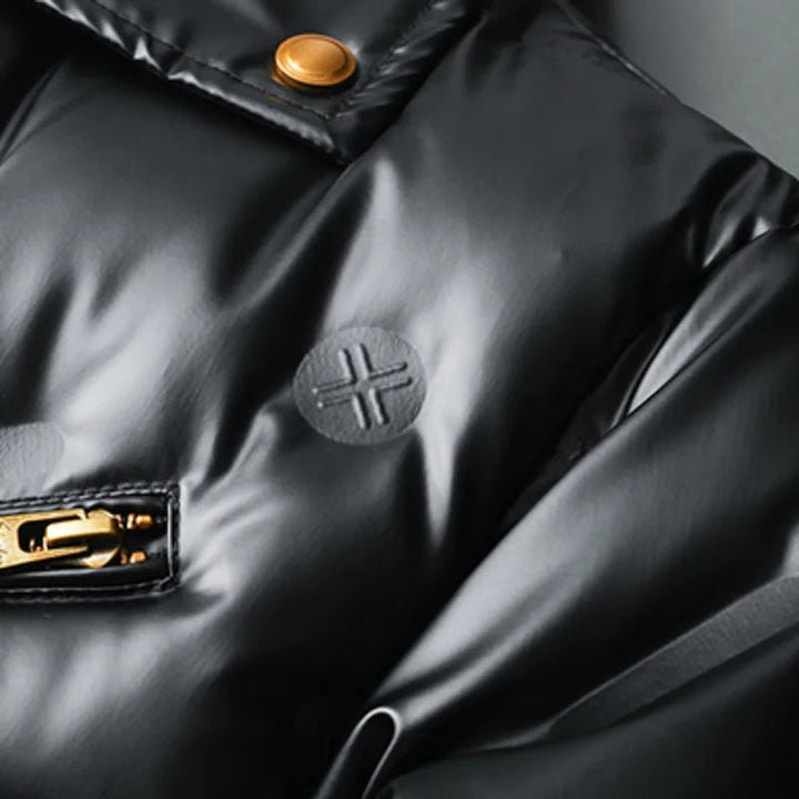 Goldmere Duck Down Moto Jacket - Weston Fletcher