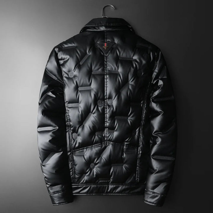 Goldmere Duck Down Moto Jacket - Weston Fletcher