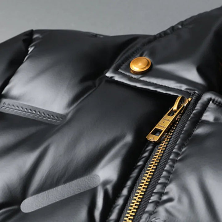 Goldmere Duck Down Moto Jacket - Weston Fletcher