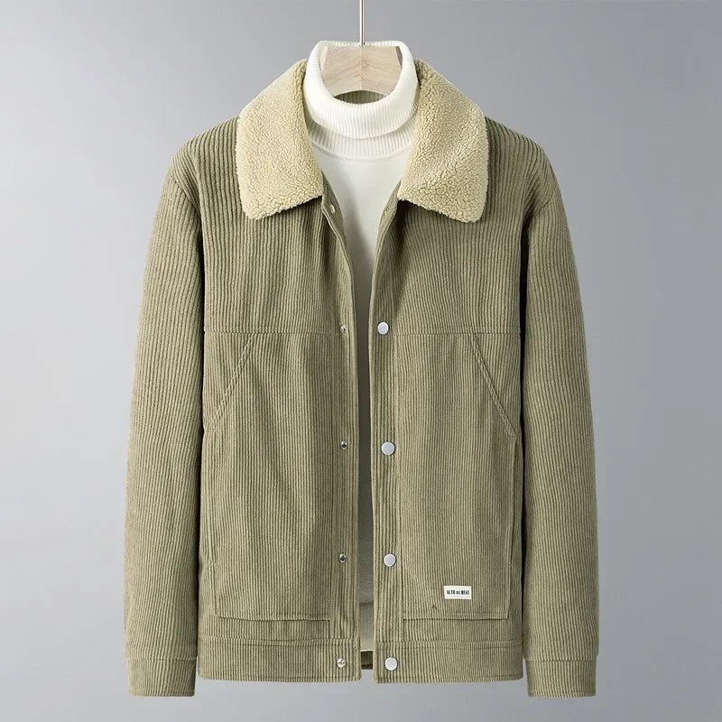Halston Sherpa Corduroy Jacket - Weston Fletcher