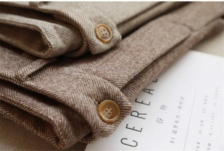 Harrison Tapered Wool Trousers - Weston Fletcher