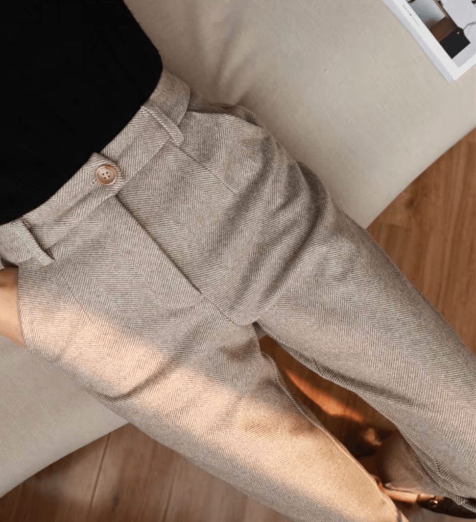 Harrison Tapered Wool Trousers - Weston Fletcher
