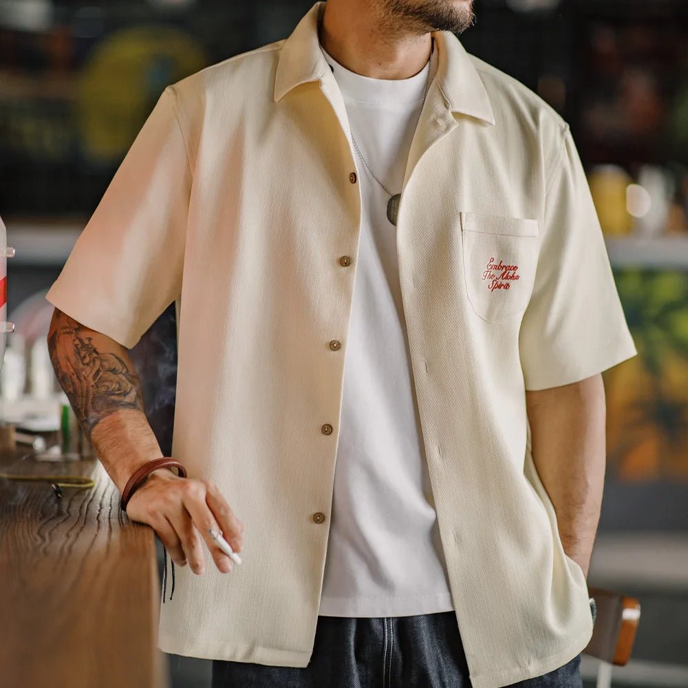 Hawaiian Cafe Vintage Button - Up - Weston Fletcher