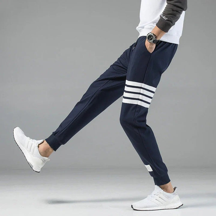 Hudson Weston Stripe Joggers - Weston Fletcher