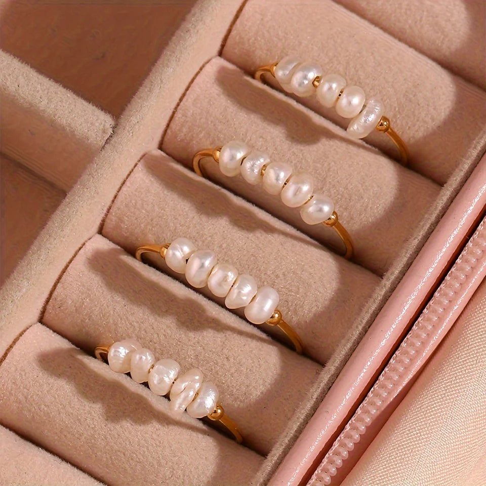 Iris Petite Pearl Ring - Weston Fletcher