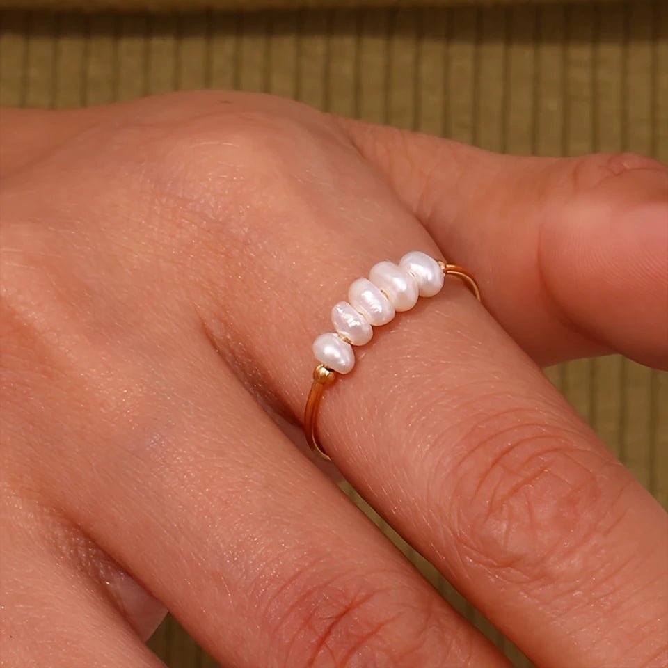 Iris Petite Pearl Ring - Weston Fletcher