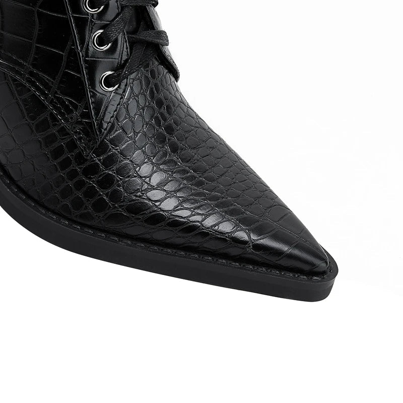 Izzy Ryder Lace - up Boots - Weston Fletcher