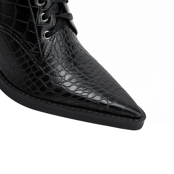 Izzy Ryder Lace - up Boots - Weston Fletcher