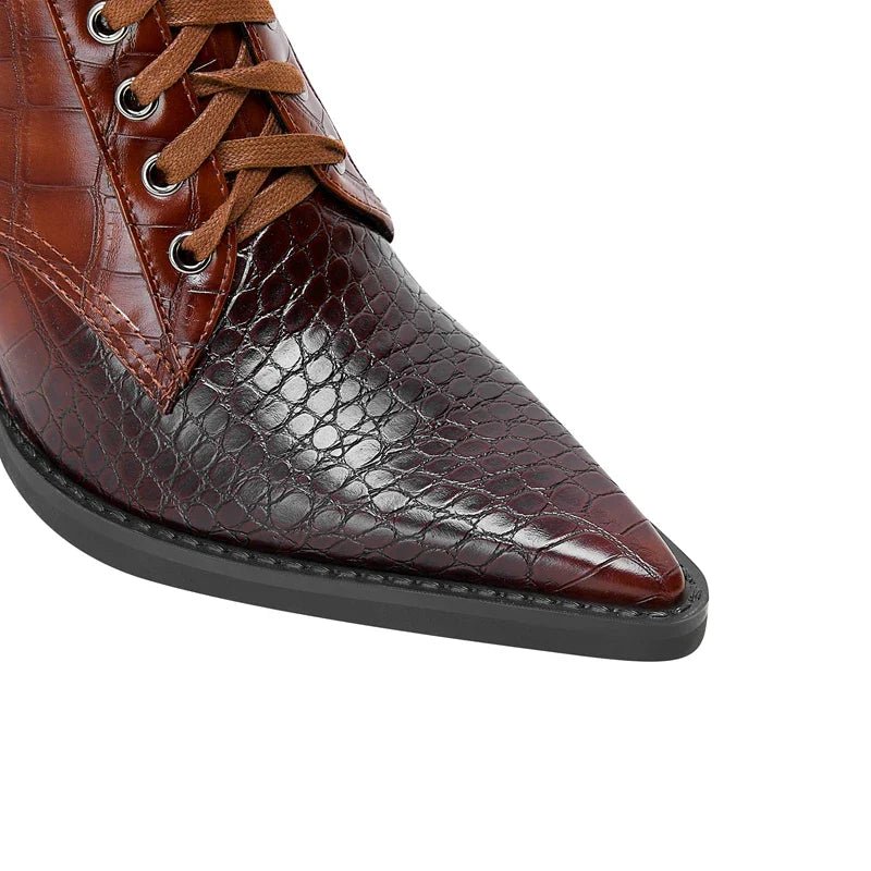 Izzy Ryder Lace - up Boots - Weston Fletcher