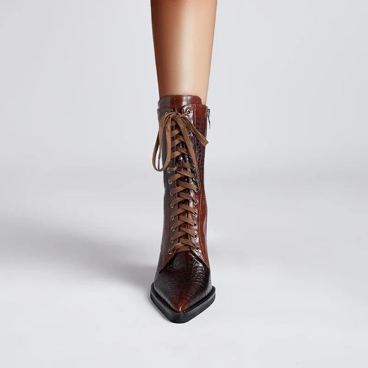 Izzy Ryder Lace - up Boots - Weston Fletcher