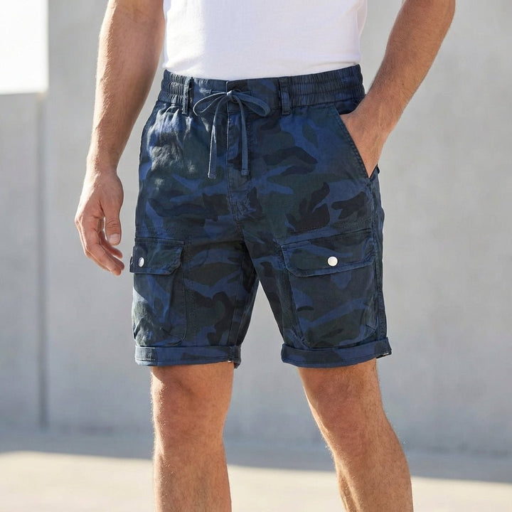 Jackson Miller Relaxed - Fit Cargo Shorts with Signature Detailing - Weston Fletcher