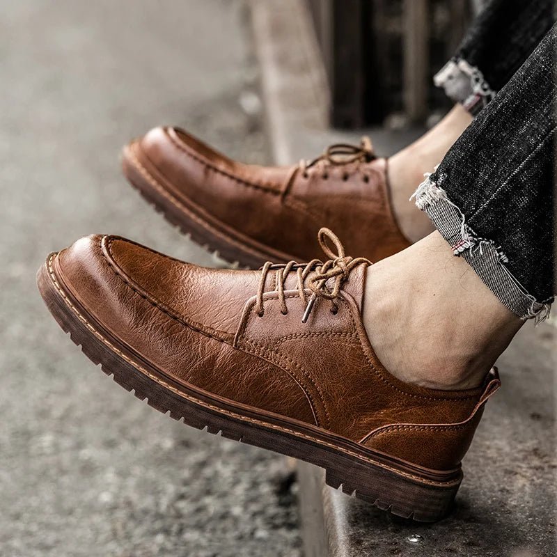 James Chamberlain Genuine Leather Oxfords - Weston Fletcher