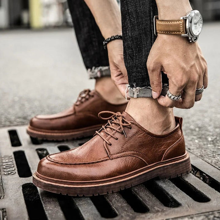 James Chamberlain Genuine Leather Oxfords - Weston Fletcher