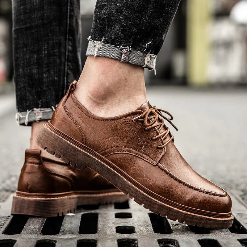 James Chamberlain Genuine Leather Oxfords - Weston Fletcher