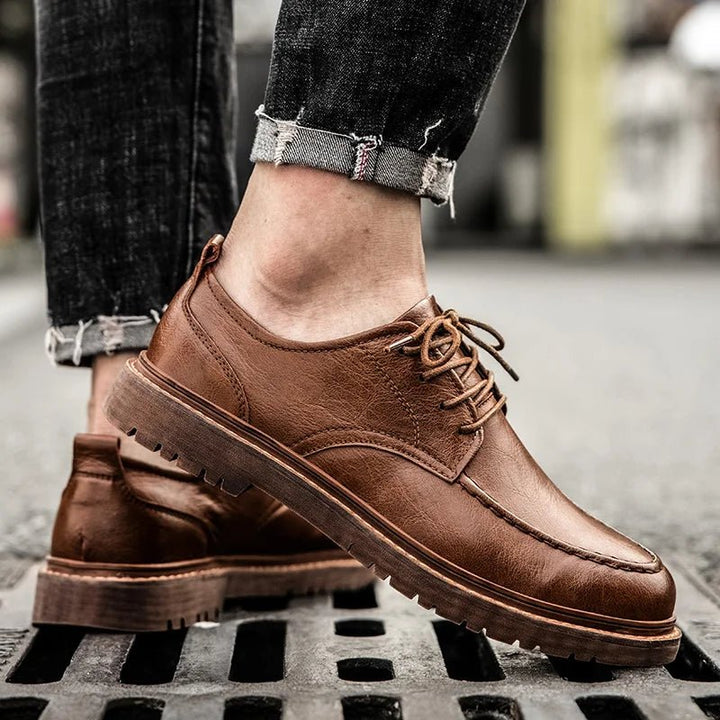 James Chamberlain Genuine Leather Oxfords - Weston Fletcher