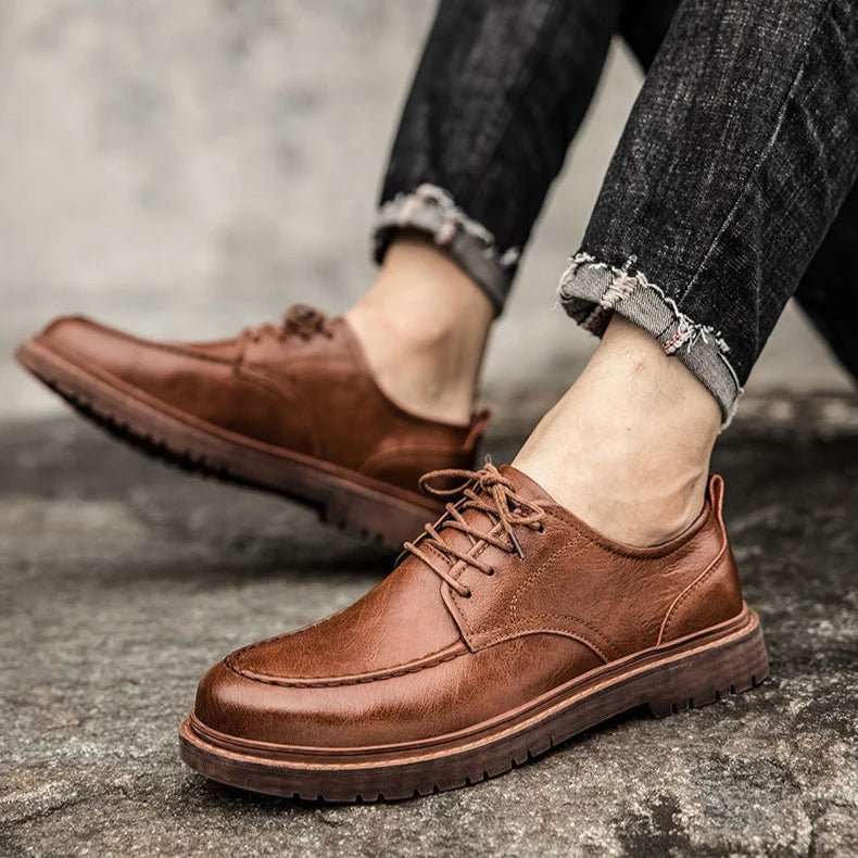 James Chamberlain Genuine Leather Oxfords - Weston Fletcher