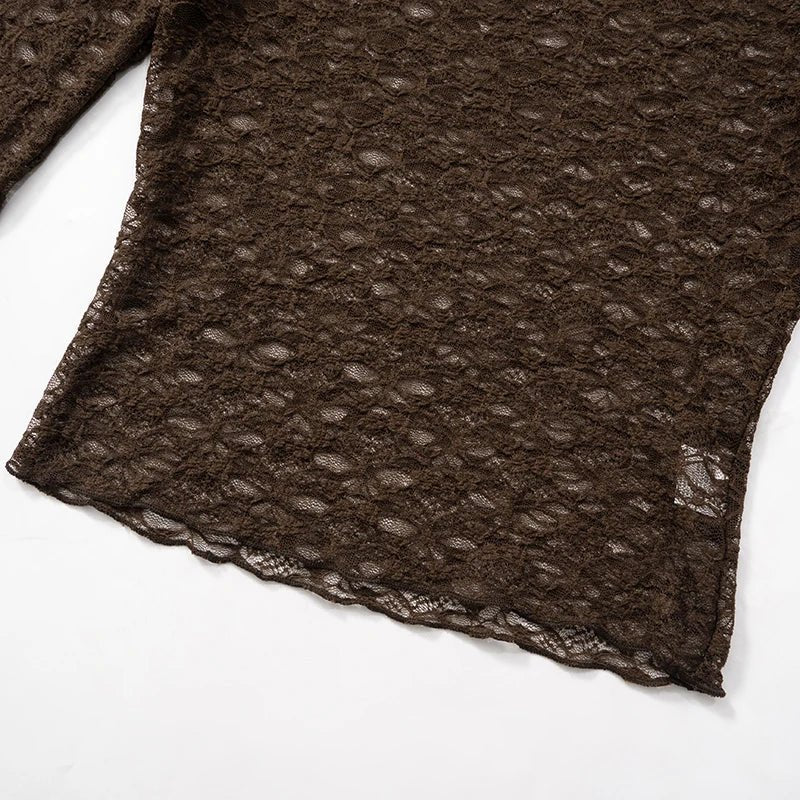 Juno Fleur Sheer Lace Top - Weston Fletcher