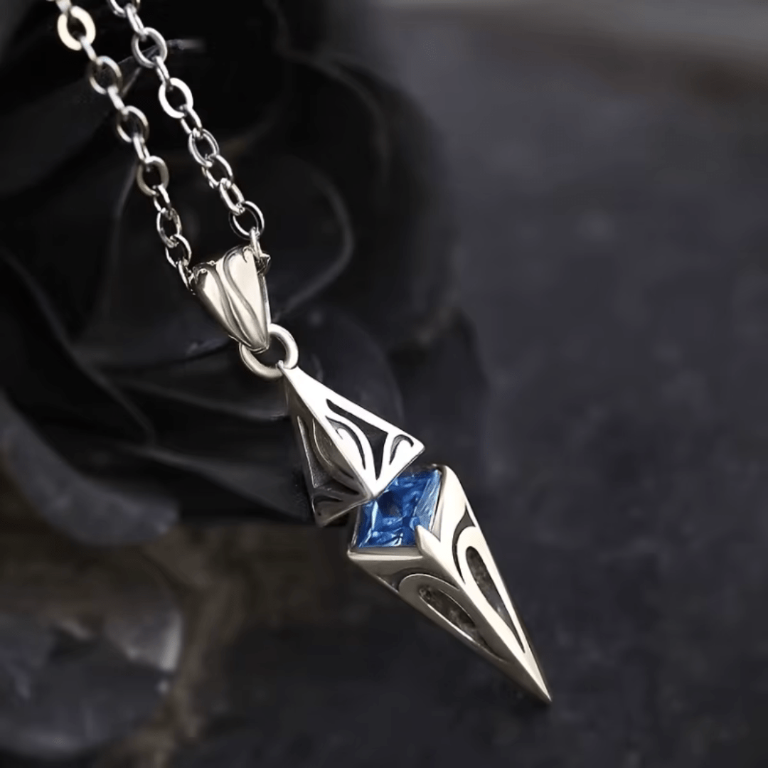 Krenos Geometric Blade Necklace - Weston Fletcher