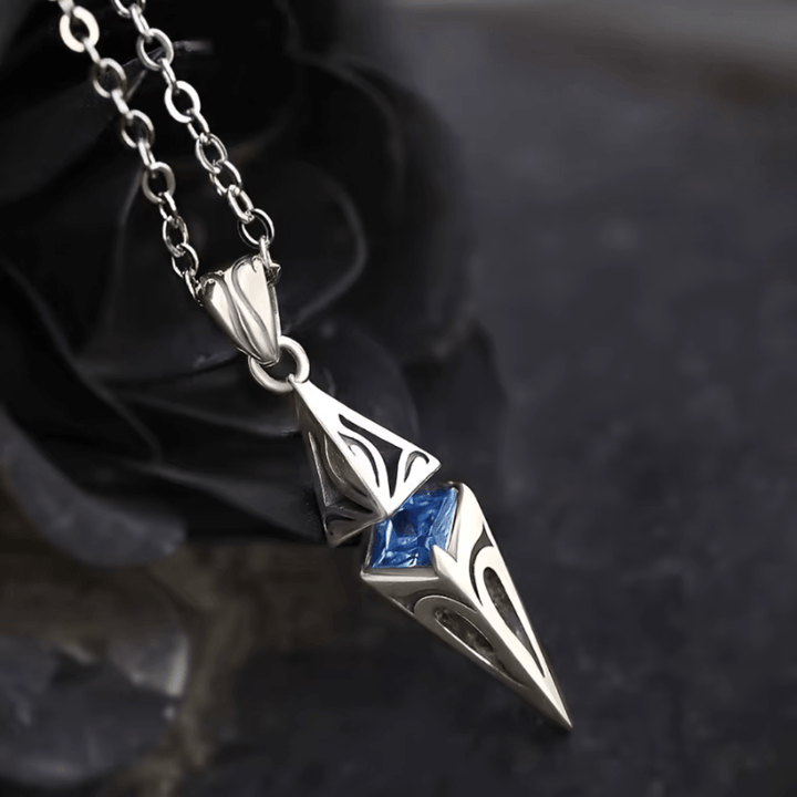 Krenos Geometric Blade Necklace - Weston Fletcher
