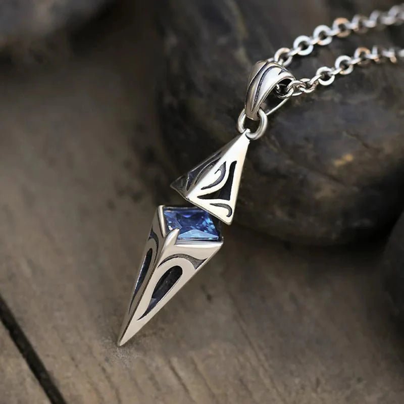 Krenos Geometric Blade Necklace - Weston Fletcher